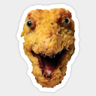 Cursed Dino Nugget Sticker